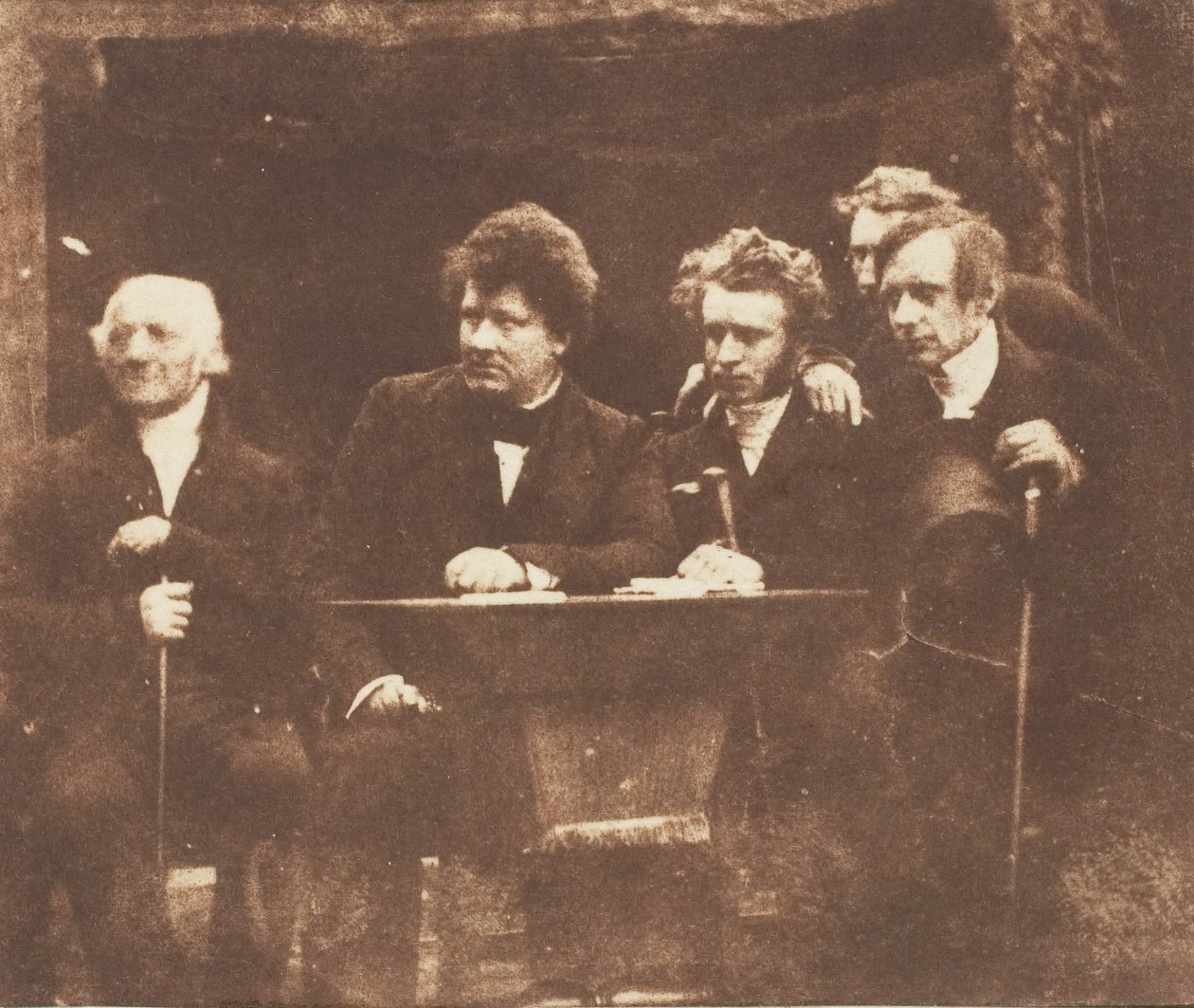 Cunningham, Begg, John Hamilton, Guthrie, 1843-47. Yaratıcılar: David Octavius Hill, Robert Adamson, Hill & Adamson. by Hill and Adamson