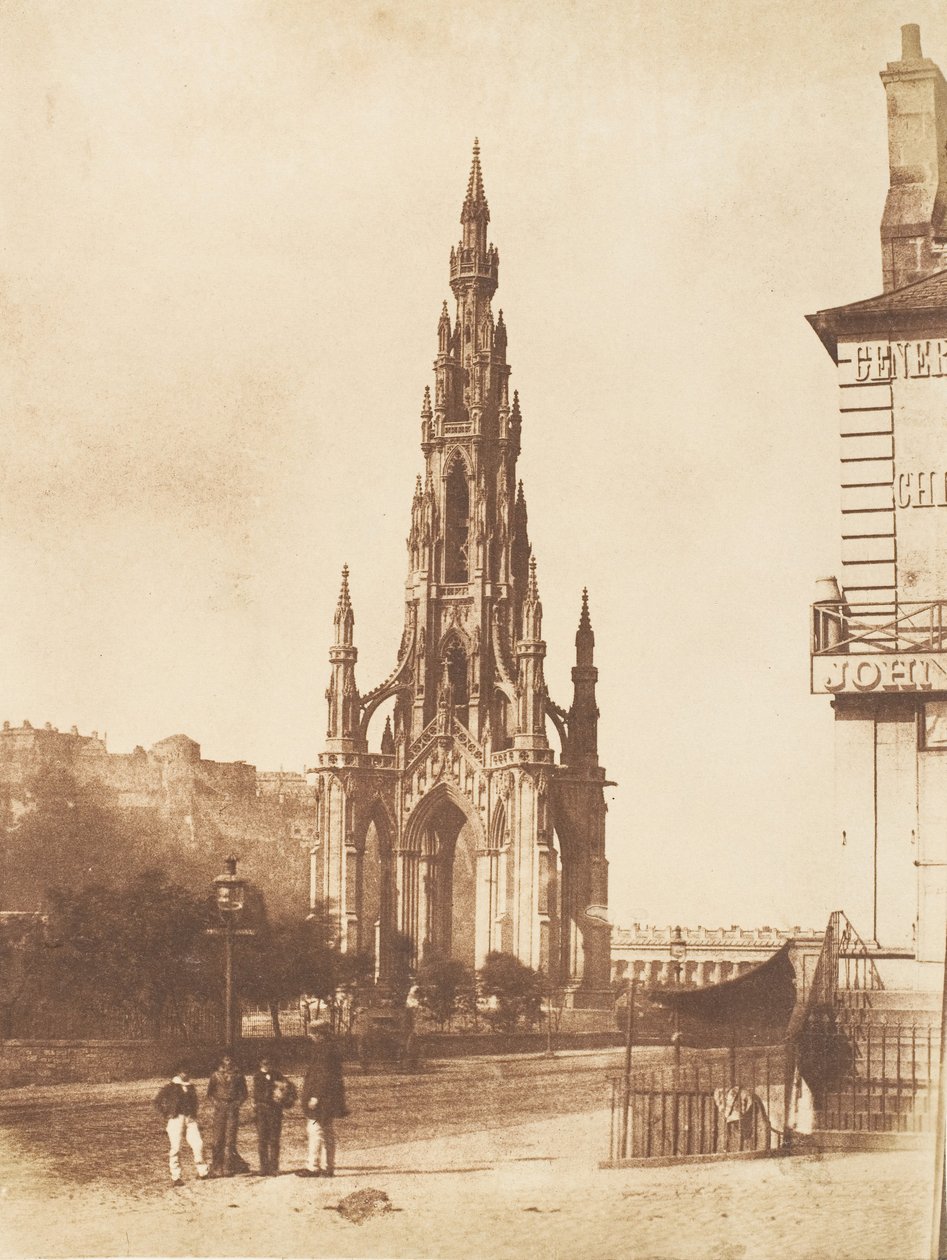 Edinburg Scott Anıtı, 1843-47. Yaratıcılar: David Octavius Hill, Robert Adamson, Hill & Adamson. by Hill and Adamson