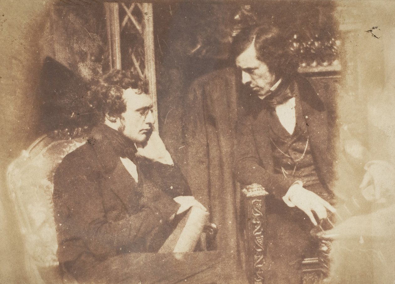 George Gilfillan ve Samuel Brown, 1843-47. Yaratıcılar: David Octavius Hill, Robert Adamson, Hill & Adamson. by Hill and Adamson