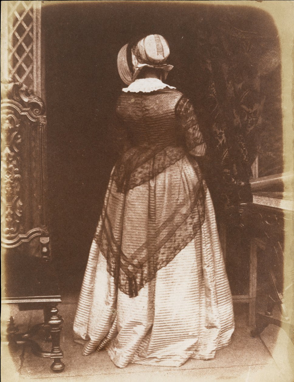 Leydi Ruthven, yak. 1845. Yaratıcılar: David Octavius Hill, Robert Adamson, Hill & Adamson. by Hill and Adamson