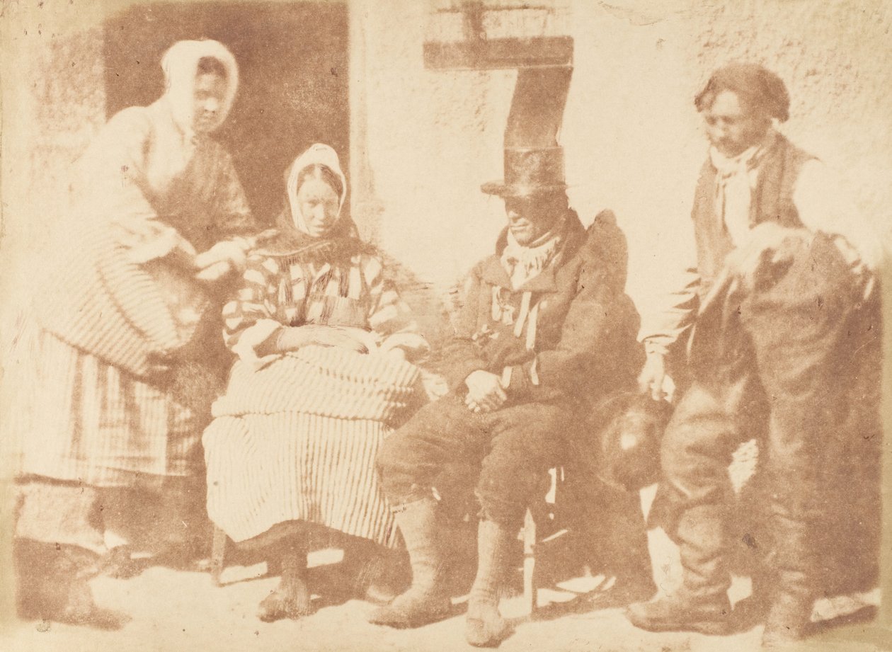 Newhaven Ailesi, 1843-47. Yaratıcılar: David Octavius Hill, Robert Adamson, Hill & Adamson. by Hill and Adamson