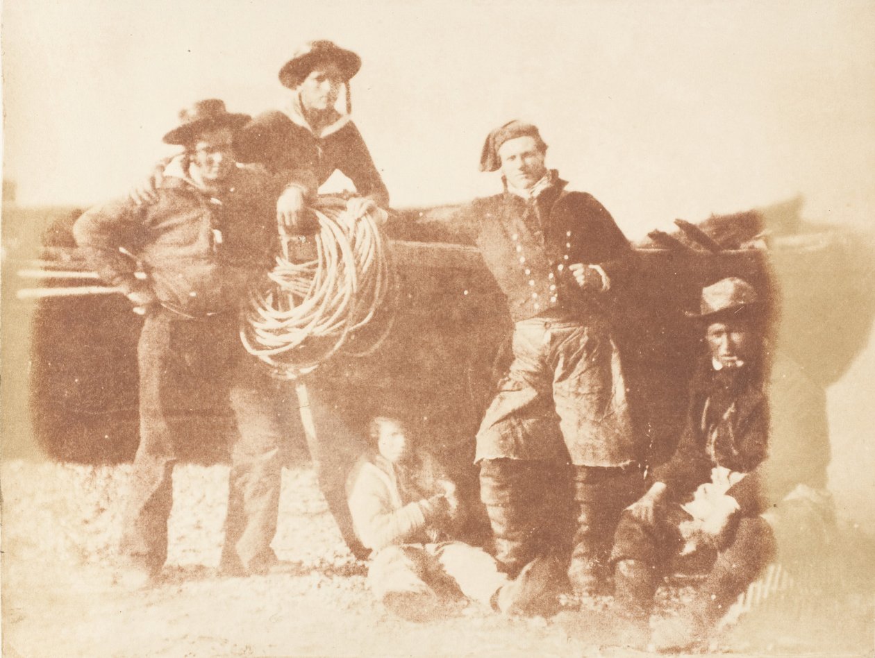 Newhaven Grubu, 1843-47. Yaratıcılar: David Octavius Hill, Robert Adamson, Hill & Adamson. by Hill and Adamson