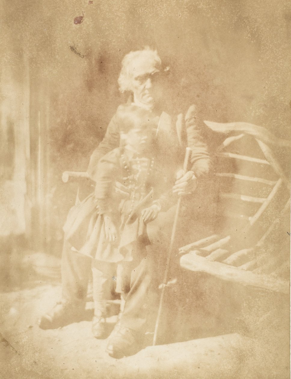 Rev. Dr. Thomas Chalmers ve Thomas Chalmers Hanna, 1843-47. Yaratıcılar: David Octavius Hill, Robert Adamson, Hill & Adamson. by Hill and Adamson