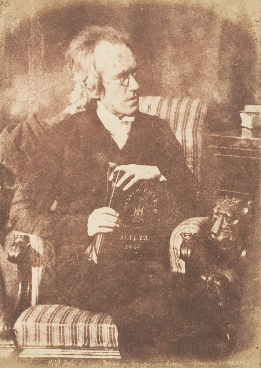 Rahip John Julius Wood, 1843-47. Yaratıcılar: David Octavius Hill, Robert Adamson, Hill & Adamson. by Hill and Adamson