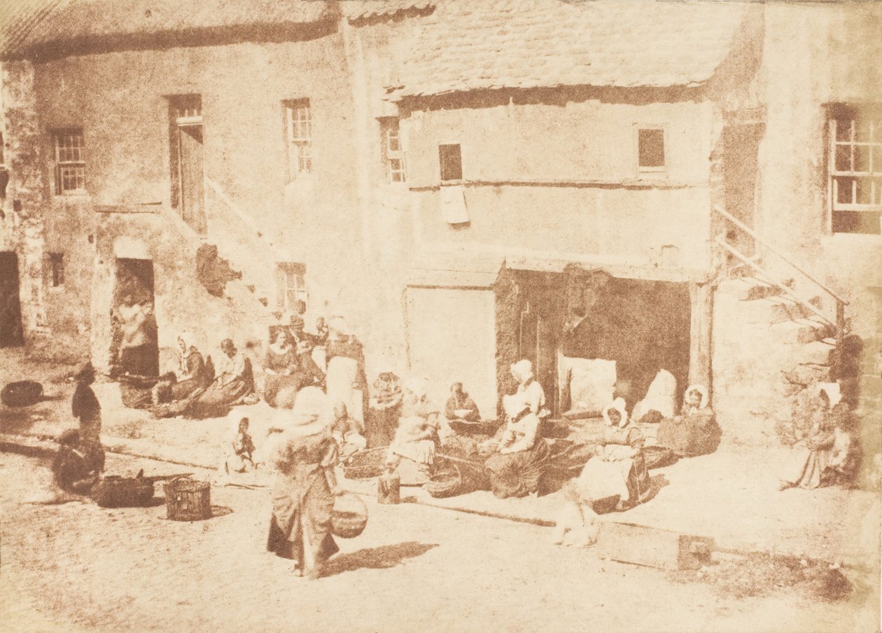 Andrews. Kuzey Caddesi, Fishergate, 1843-47. Yaratıcılar: David Octavius Hill, Robert Adamson, Hill & Adamson. by Hill and Adamson