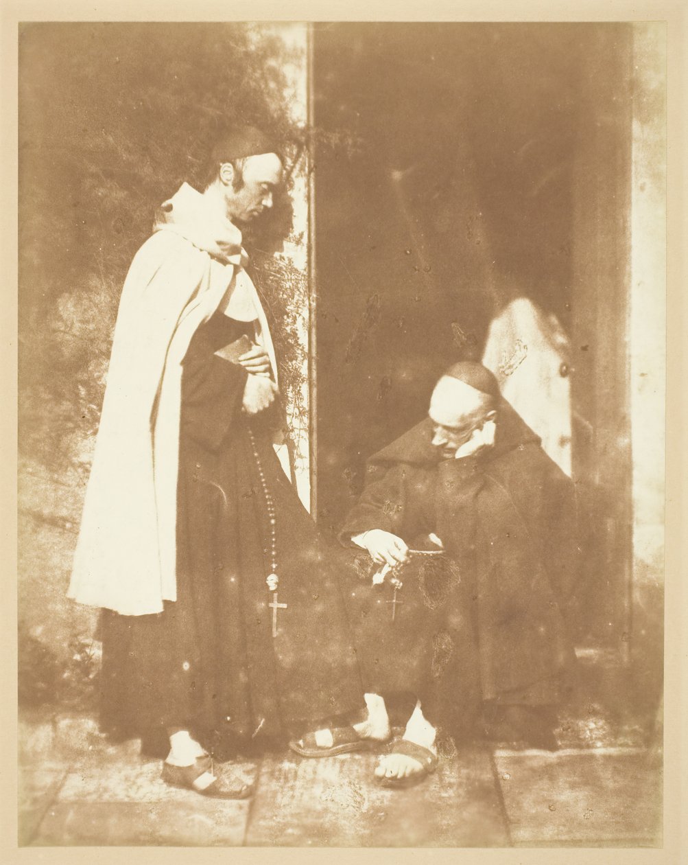 Two Friars, 184346. Yaratıcılar: David Octavius Hill, Robert Adamson, Hill & Adamson. by Hill and Adamson