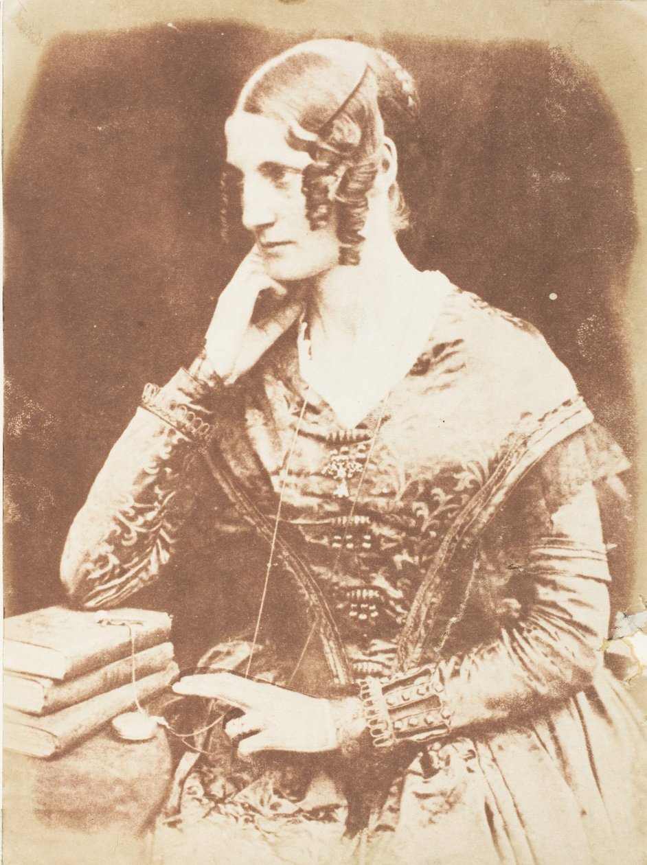 Kimliği Bilinmeyen Kadın, 1843-47. Yaratıcılar: David Octavius Hill, Robert Adamson, Hill & Adamson. by Hill and Adamson
