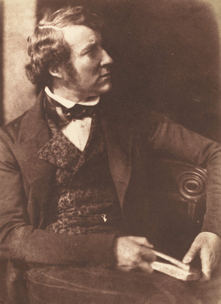 John Stuart-Wortley, 2. Baron Wharncliffe, 1843-1847. Yaratıcılar: David Octavius Hill, Robert Adamson. by David Octavius Hill, Robert Adamson