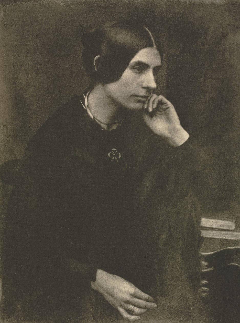 Kamera Çalışması: Siyahlı Kadın, 1912. by David Octavius Hill