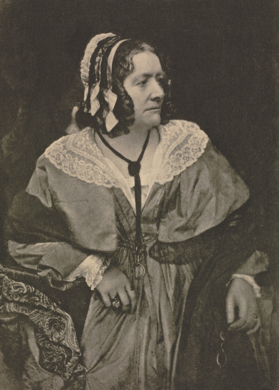 Kamera Çalışması: Bayan Anna Brownell Jameson by David Octavius Hill