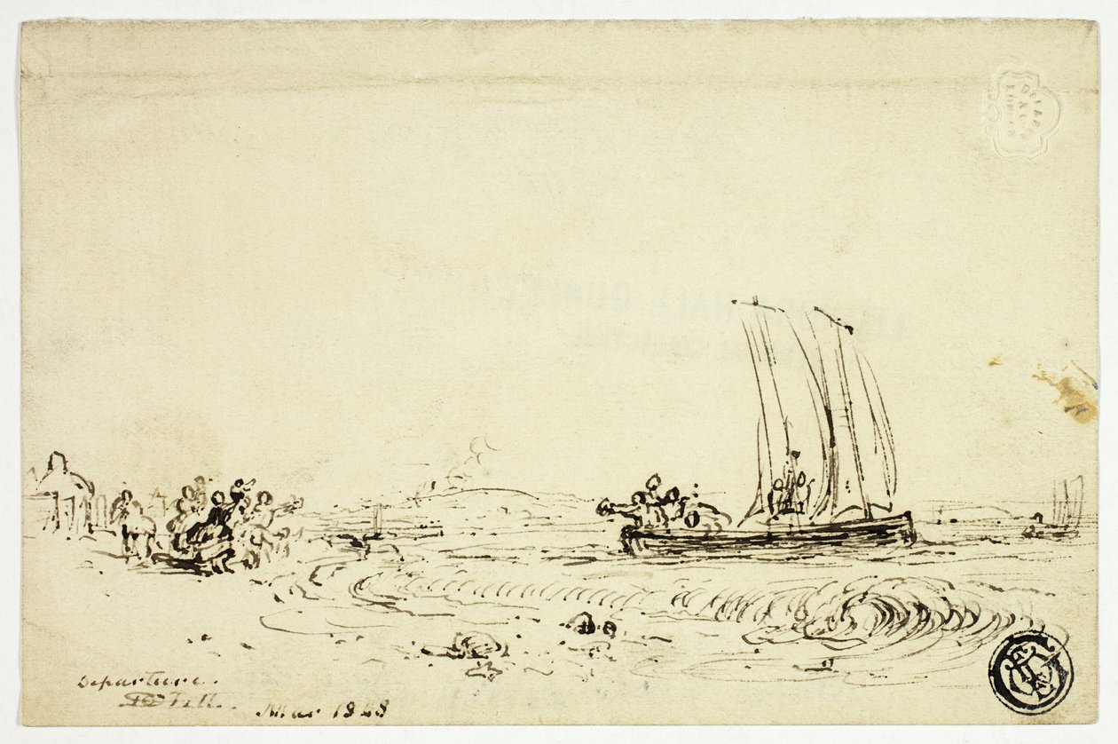 Kalkış by David Octavius Hill