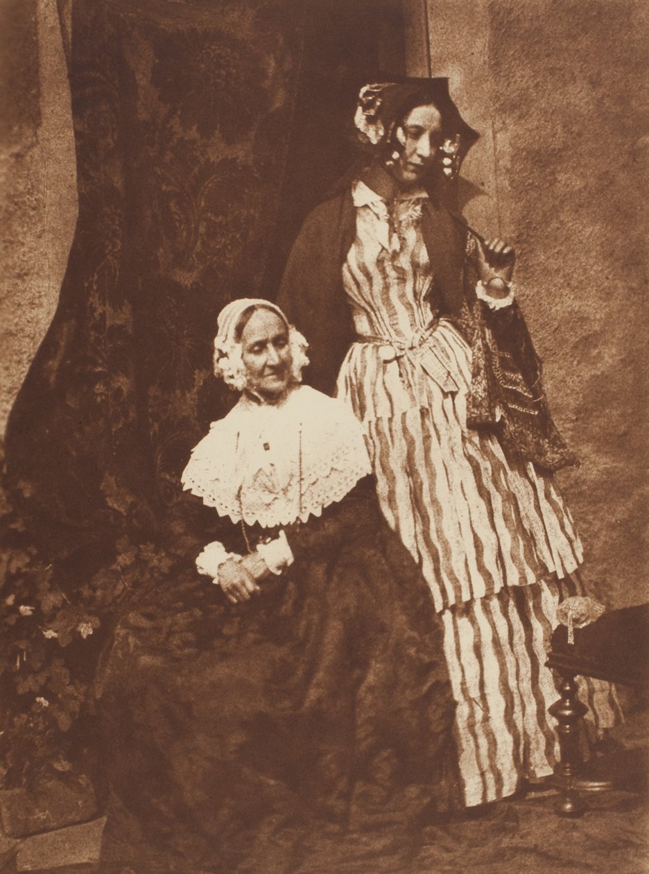 Bayan Anne Rigby ve Leydi Elizabeth Eastlake by David Octavius Hill