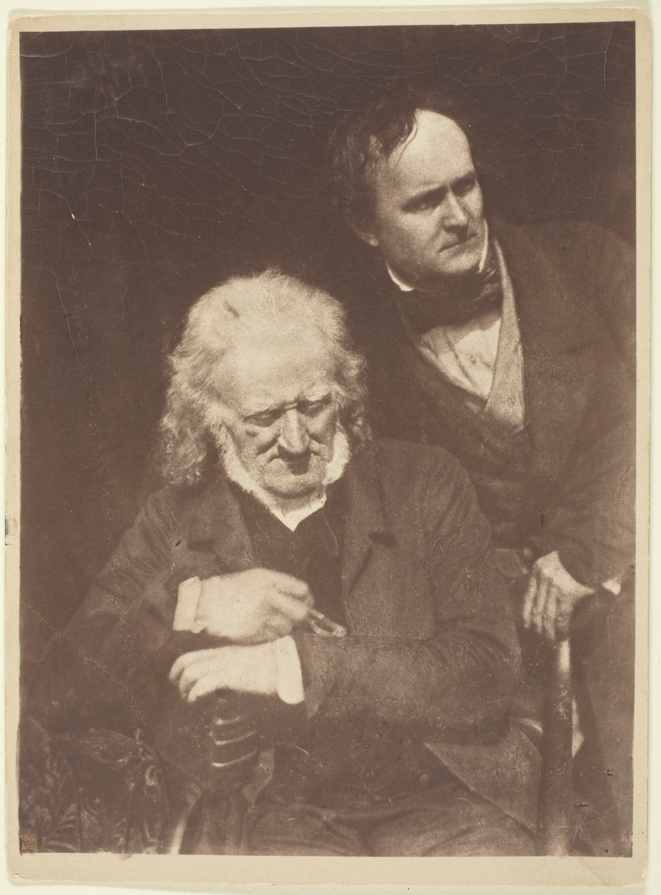 İki Adamın Portresi (John Henning ve Alexander Handyside Ritchie) by David Octavius Hill