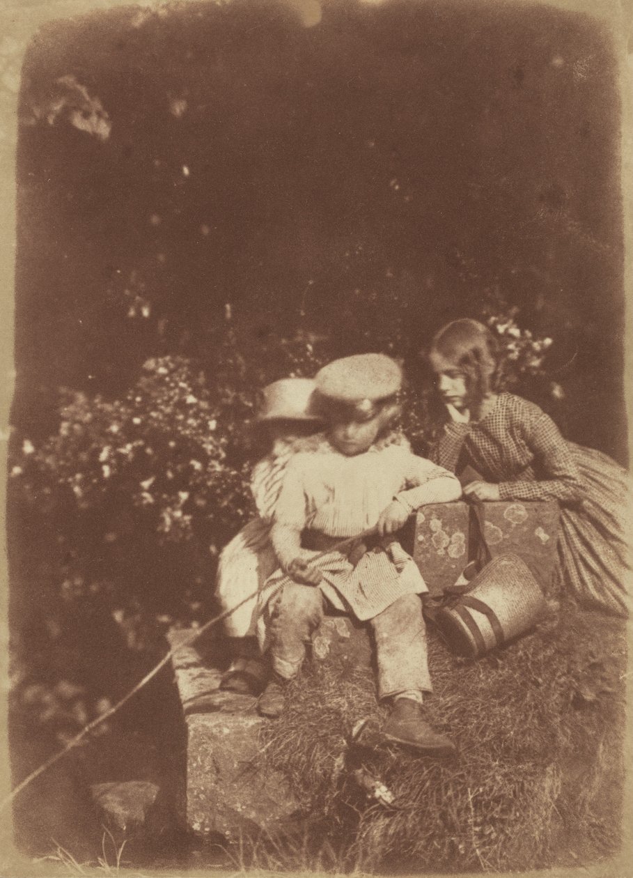 Minnow Havuzunda by David Octavius Hill and Robert Adamson