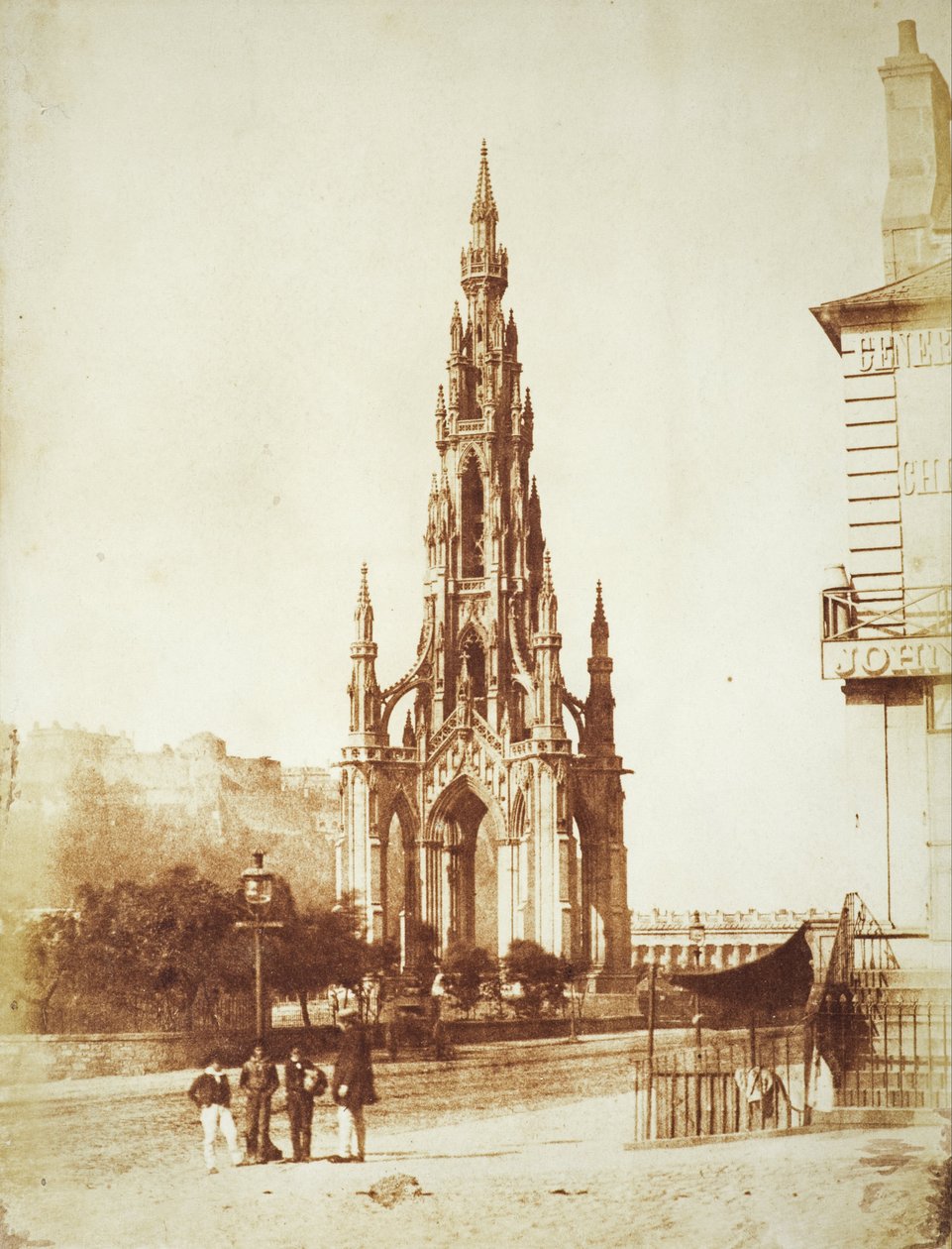 Scott Anıtı, Edinburg by David Octavius Hill and Robert Adamson
