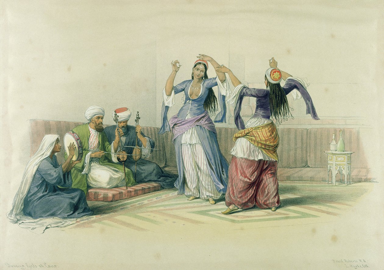 Louis Haghe (1806-85) tarafından oyulmuş 