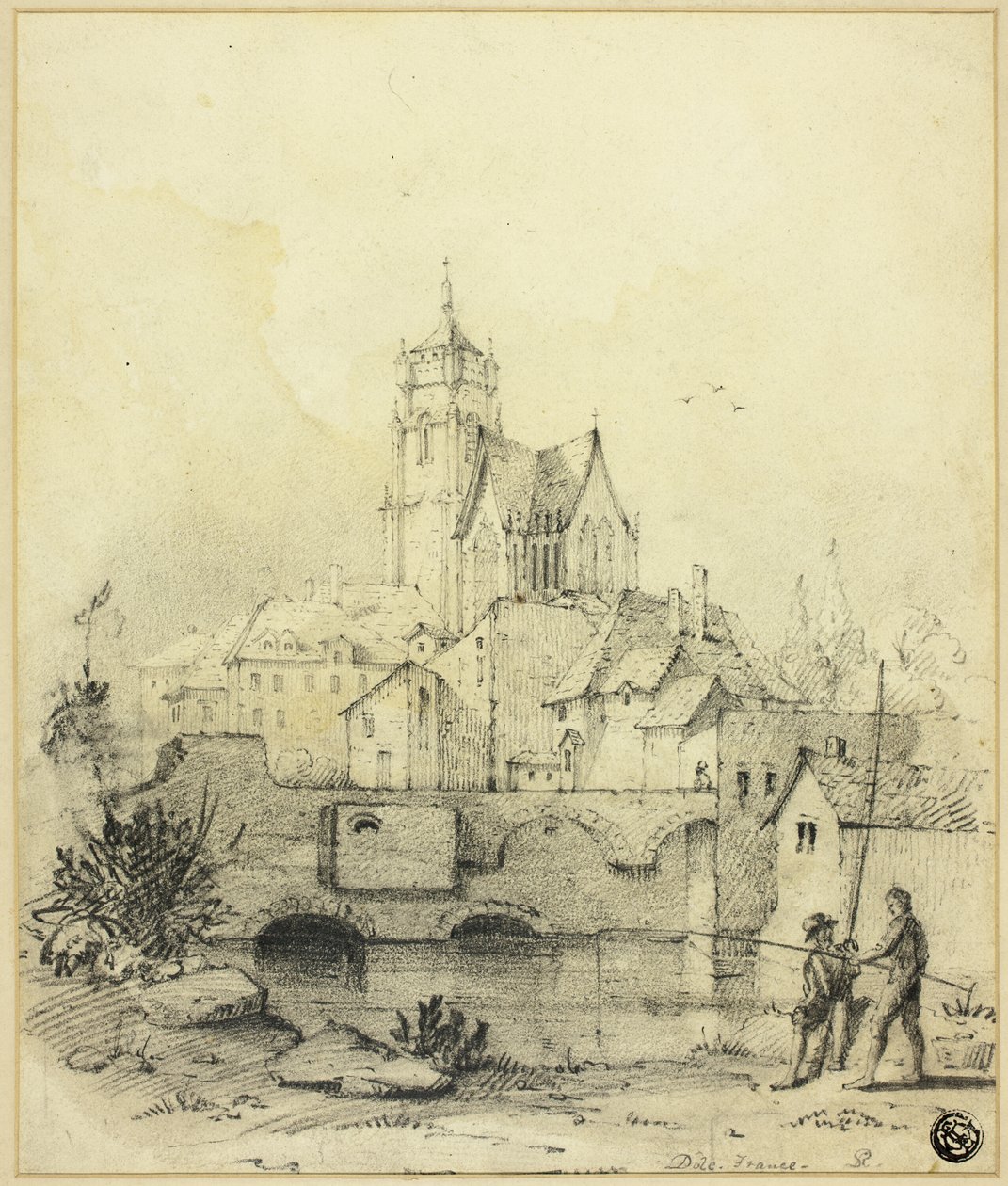 Dole, Fransa by David Roberts