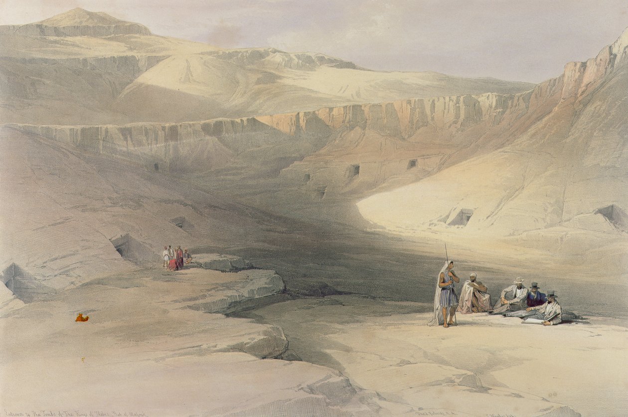 Louis Haghe (1806-85) tarafından oyulmuş 