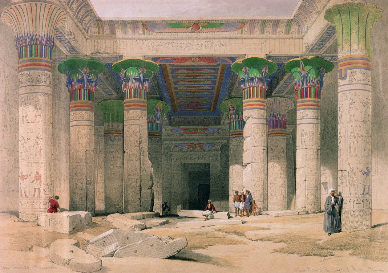 Louis Haghe (1806-85) tarafından oyulmuş 