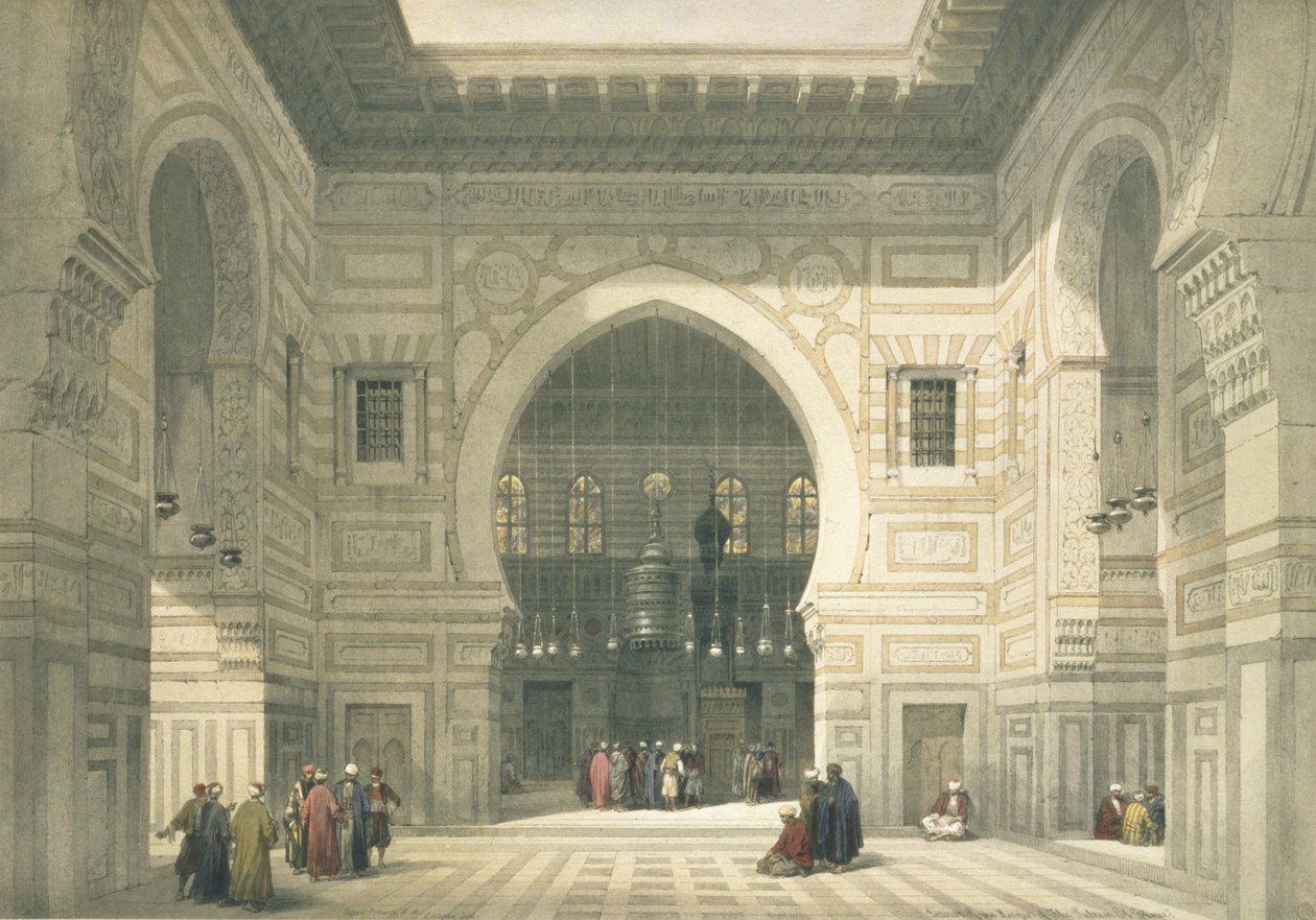 Mısır ve Nubia'dan Sultan Hasan Camii, Kahire, Cilt 3 by David Roberts