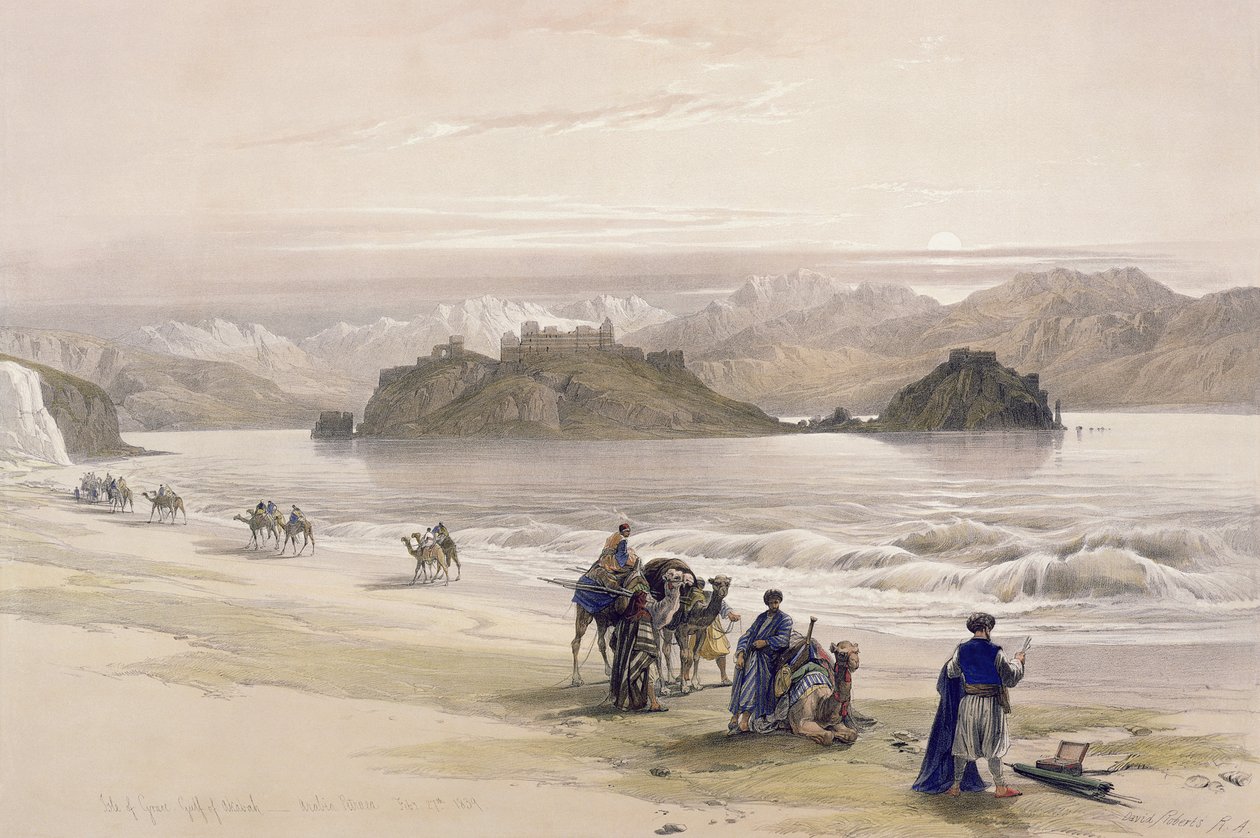 Graie Adası, Akabah Körfezi, Arabia Petraea, 27 Şubat 1839, 