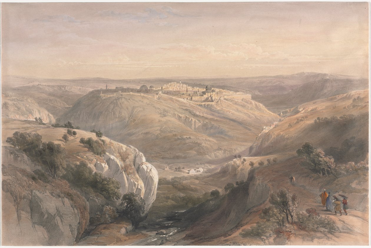 Güneyden Kudüs by David Roberts
