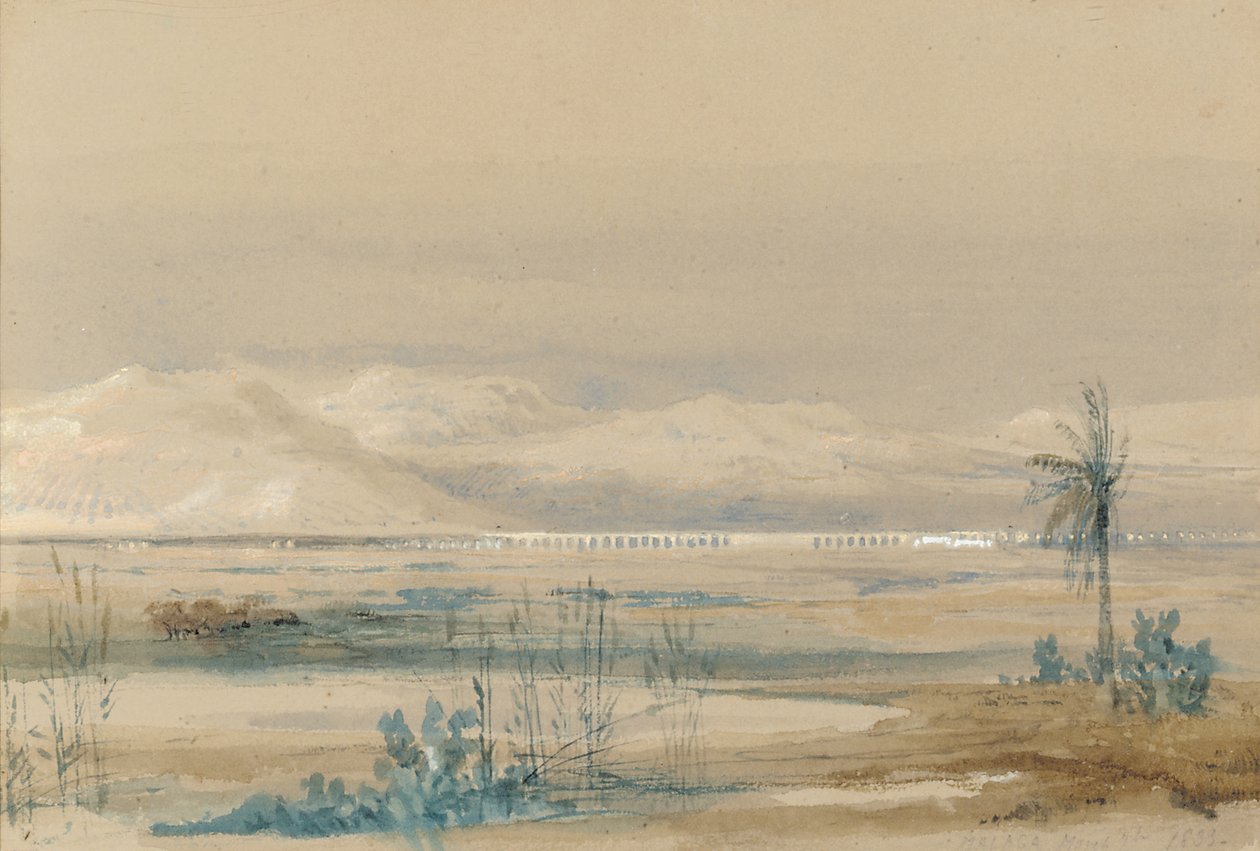 Malaga, 7 Mart 1833 by David Roberts