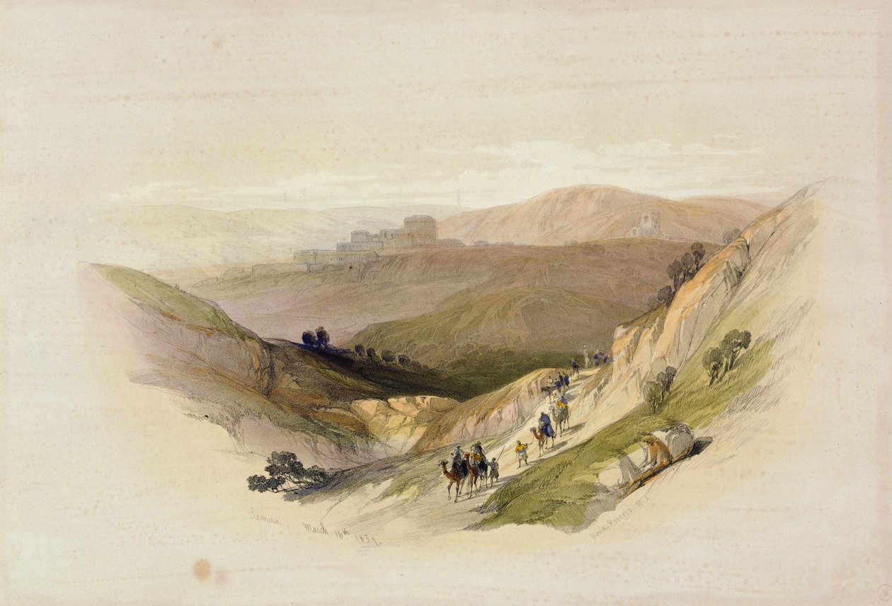 Ruins of Semua, 16th March 1839 from Volume 1 of 