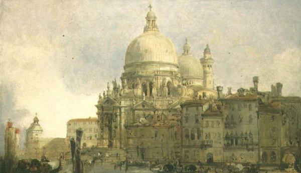 Santa Maria della Salute, Venedik by David Roberts