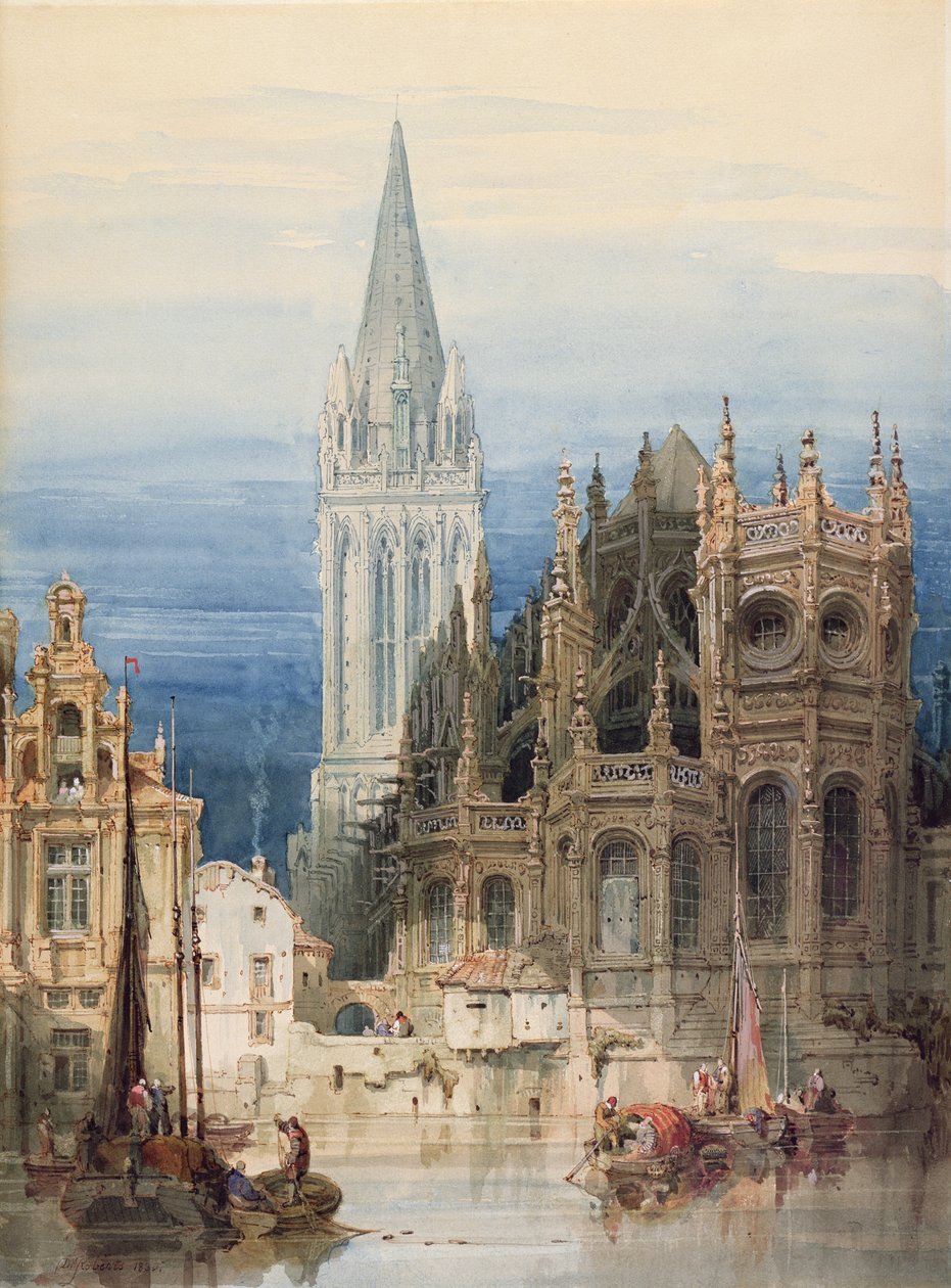Aziz Pierre, Caen by David Roberts