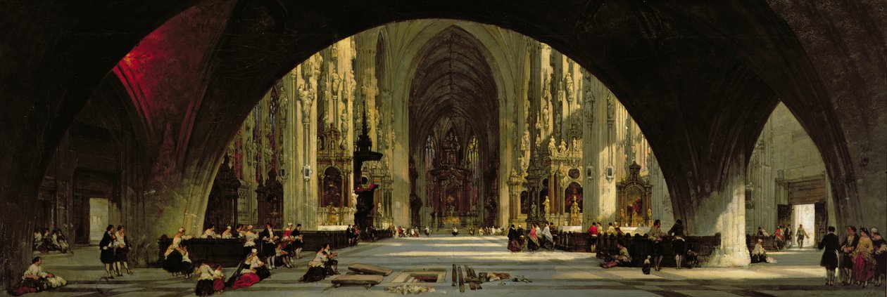 Aziz Stephen Katedrali, Viyana by David Roberts