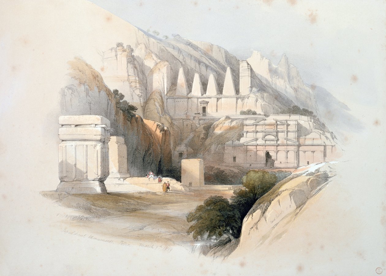 Nekropol, Petra, 