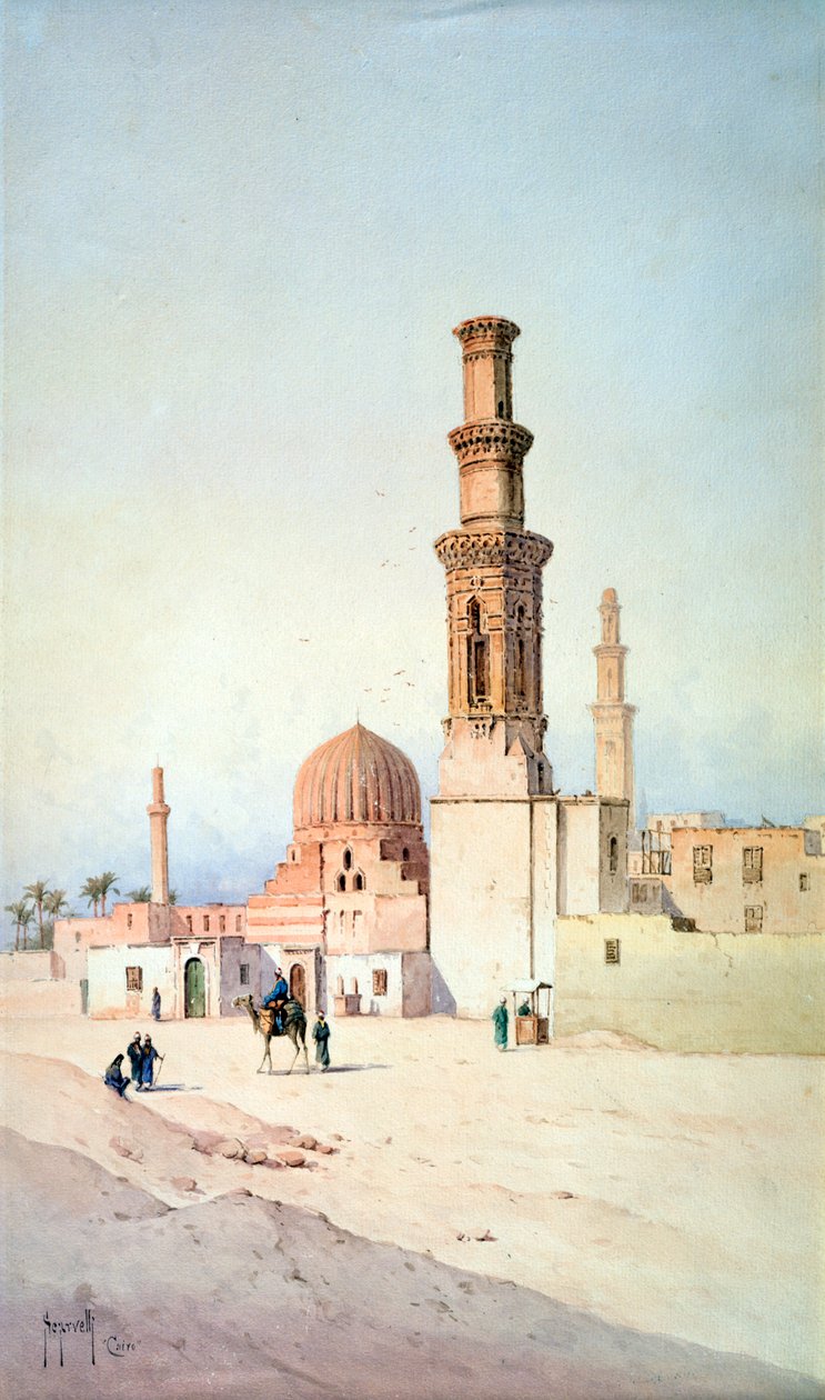 Califes Mezarı, Kahire, c1907 by David Roberts