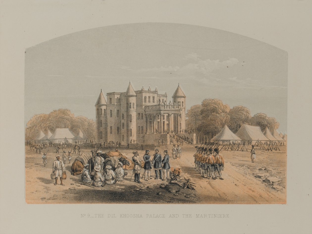 Dil Khoosha Sarayı by David Scott Lieutenant Colonel (after) Dodgson