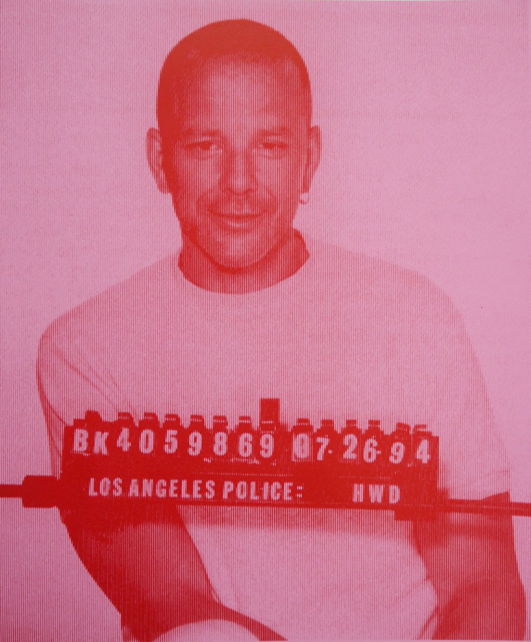 Mickey Rourke I (kağıda serigrafi) by David Studwell