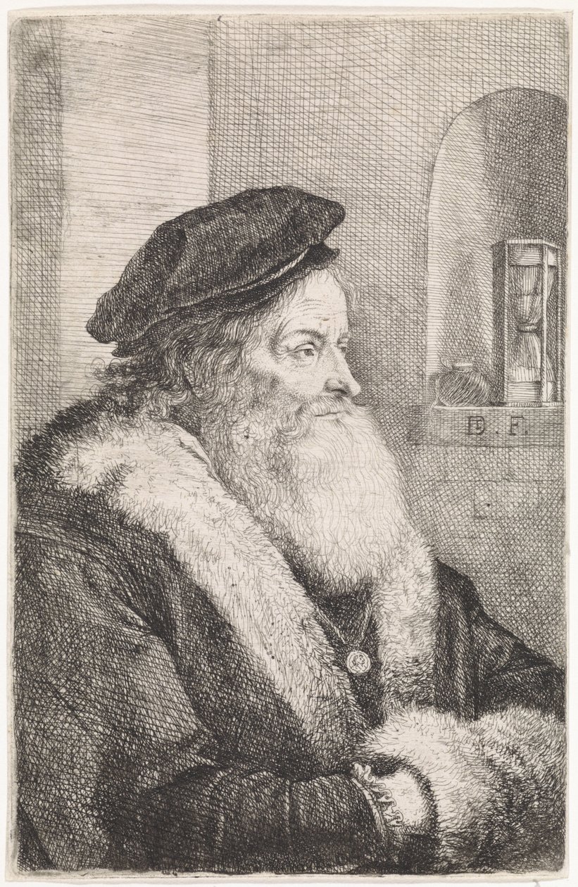 Sakallı yaşlı adam by David Teniers (II)