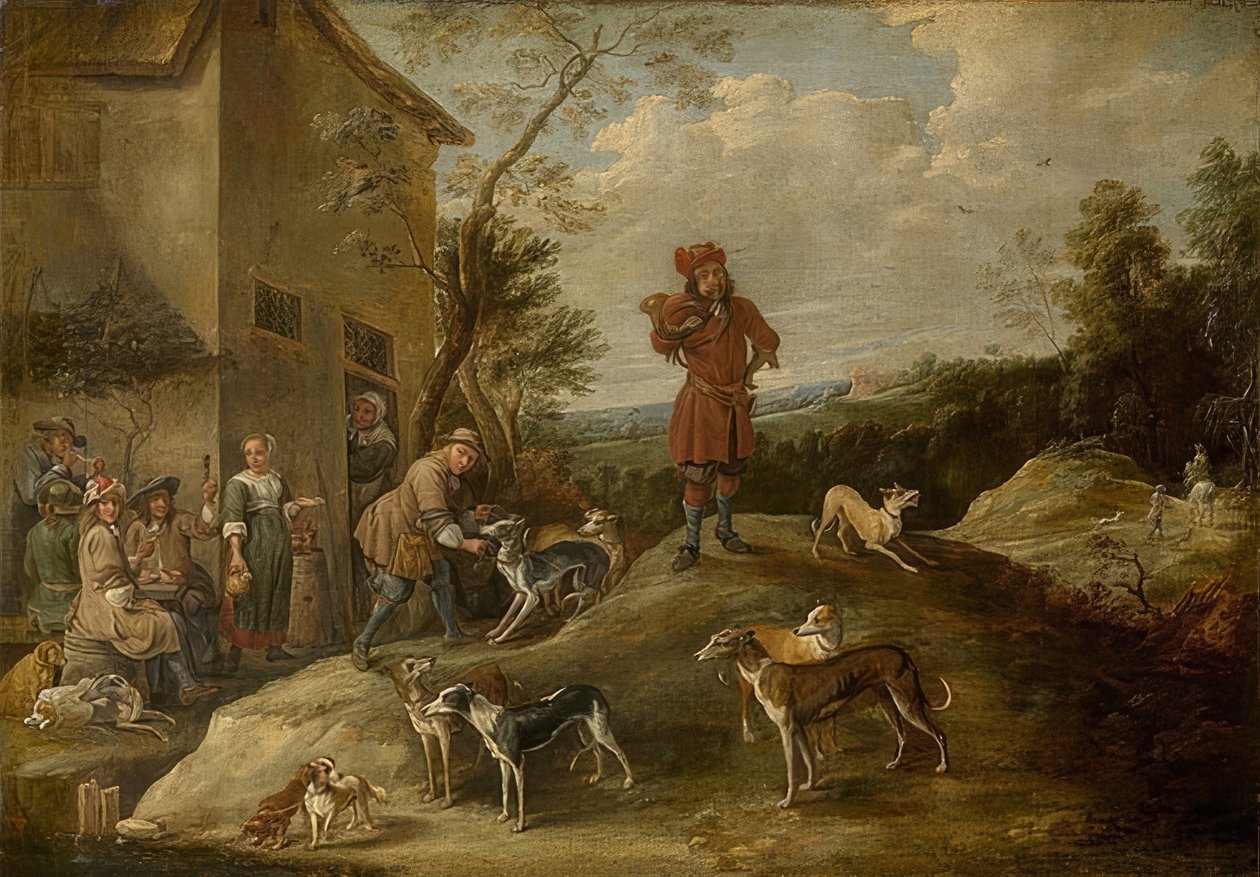 Dinlenme avcısı by David Teniers the Elder