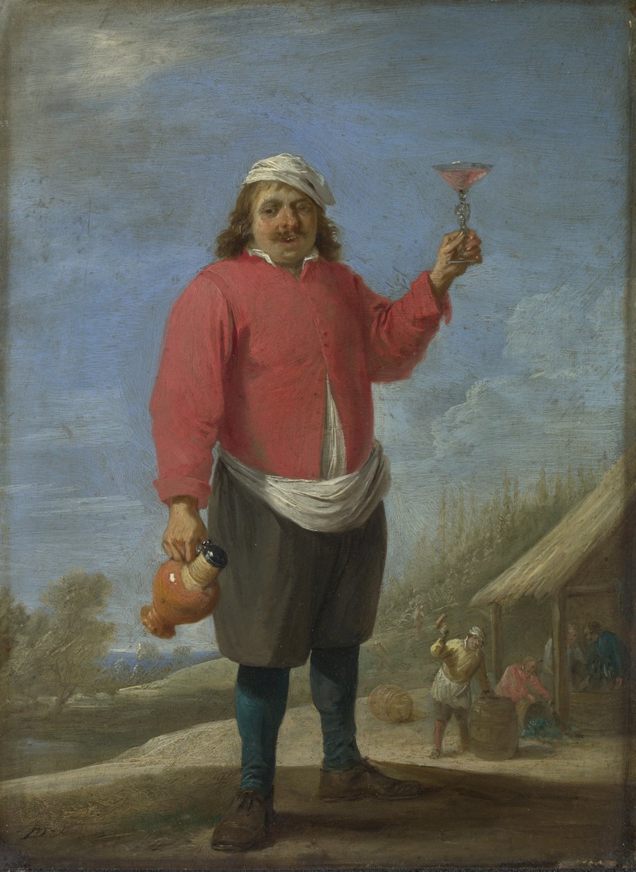 Sonbahar Dört Mevsim dizisinden, c. 1644 by David Teniers the Younger