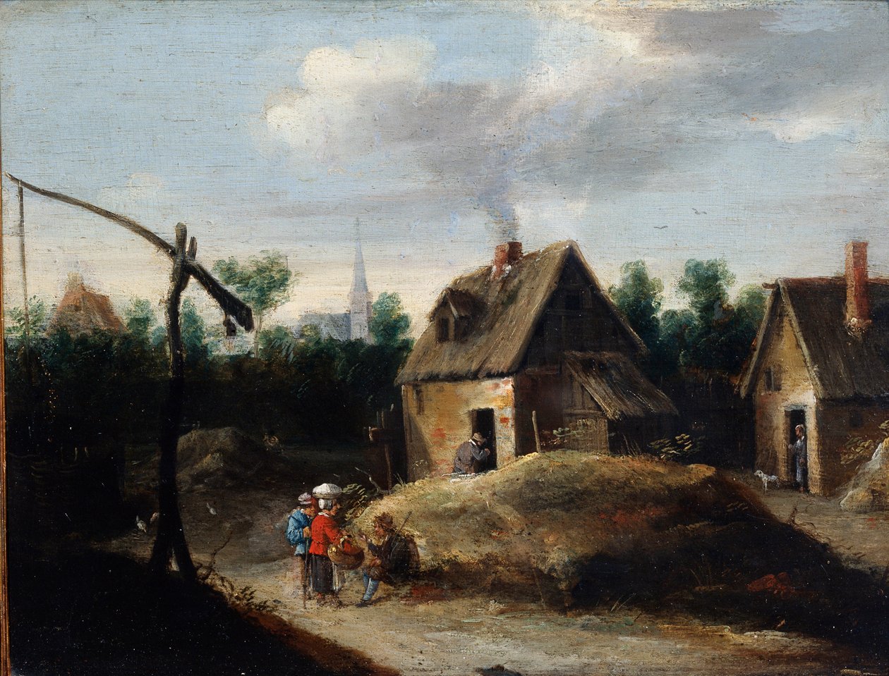 Ülke Manzarası, 17. yüzyıl by David Teniers the Younger