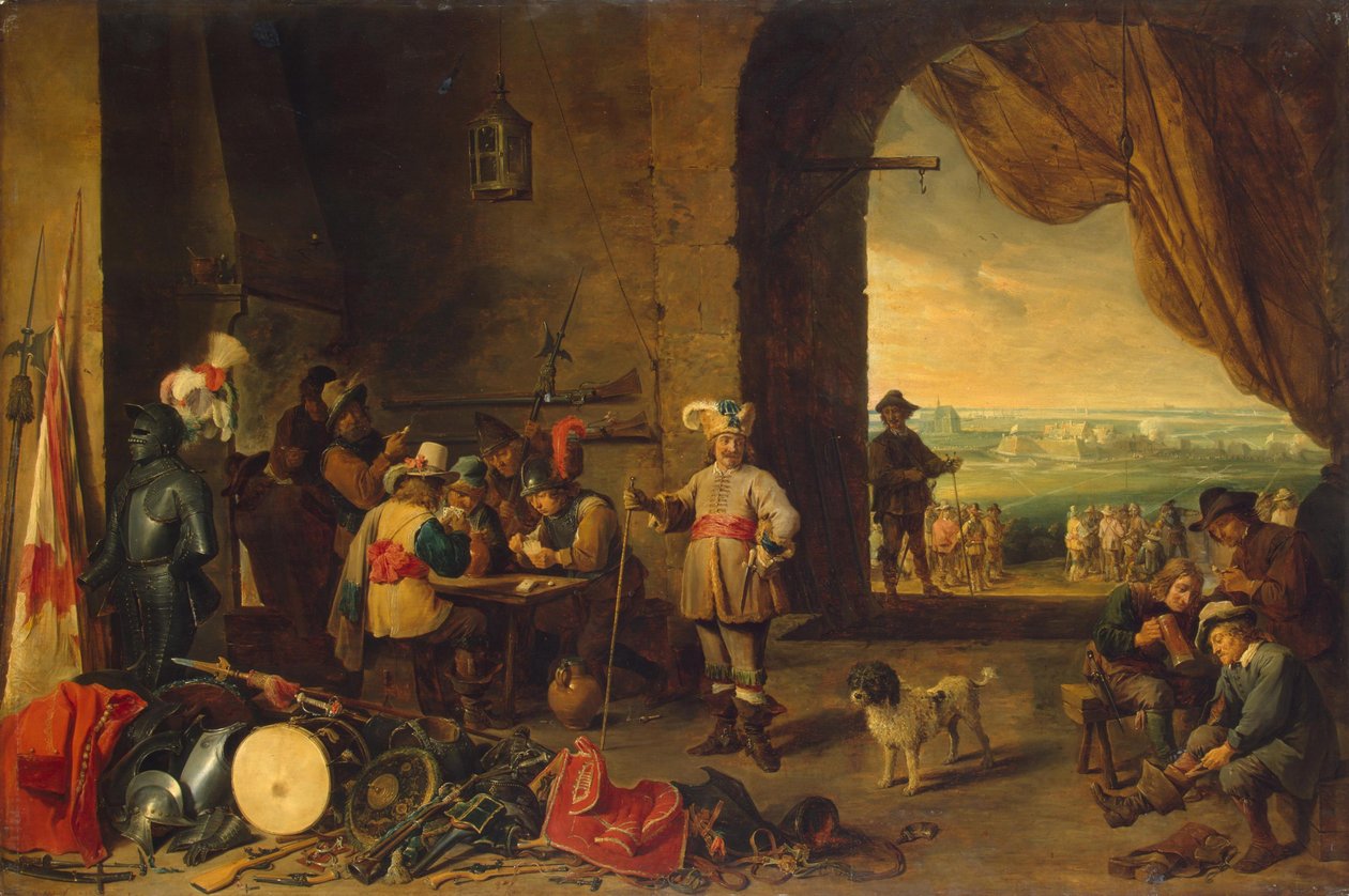 bekçi odası by David Teniers the Younger