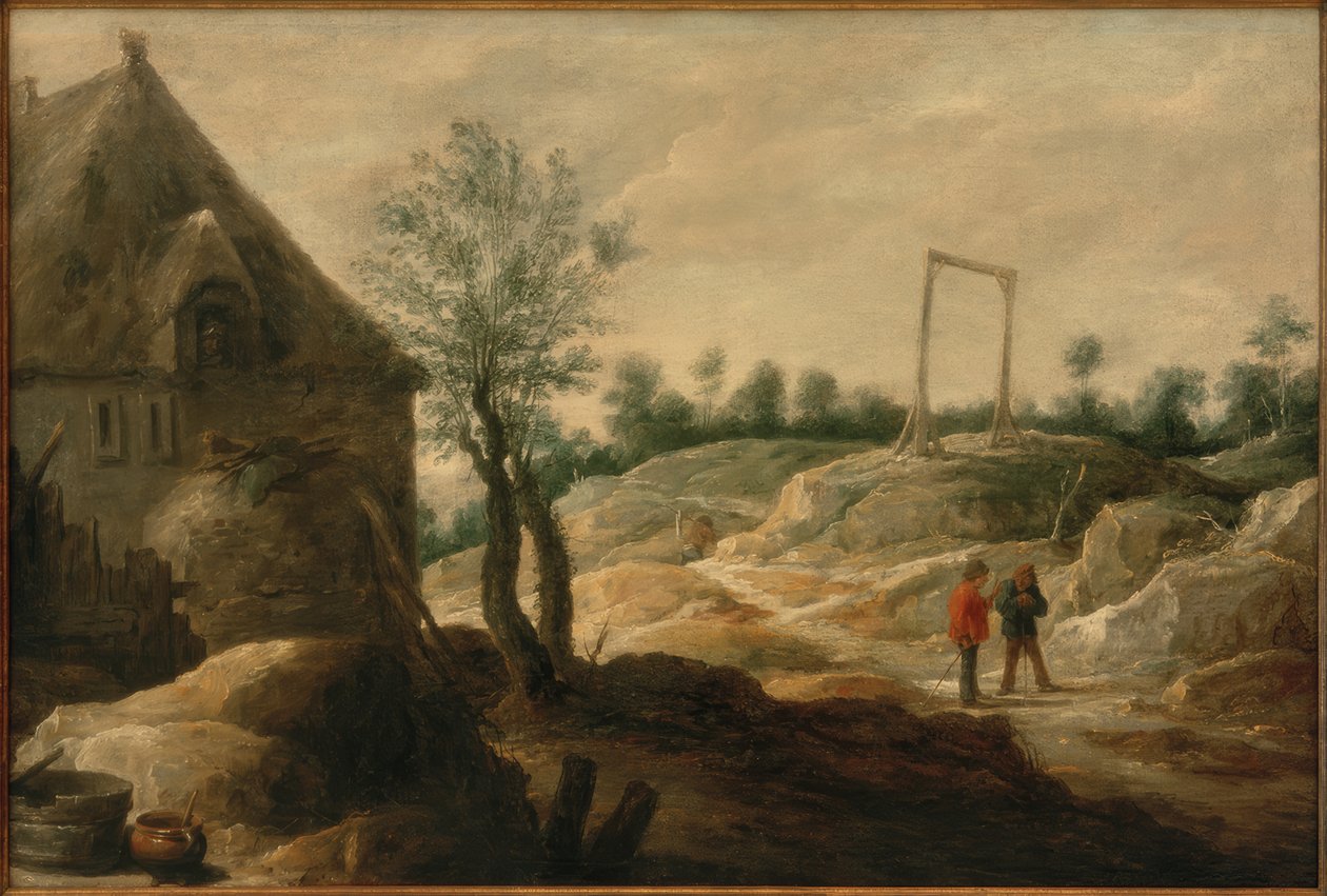 Çiftlik Evi ile Peyzaj by David Teniers the Younger