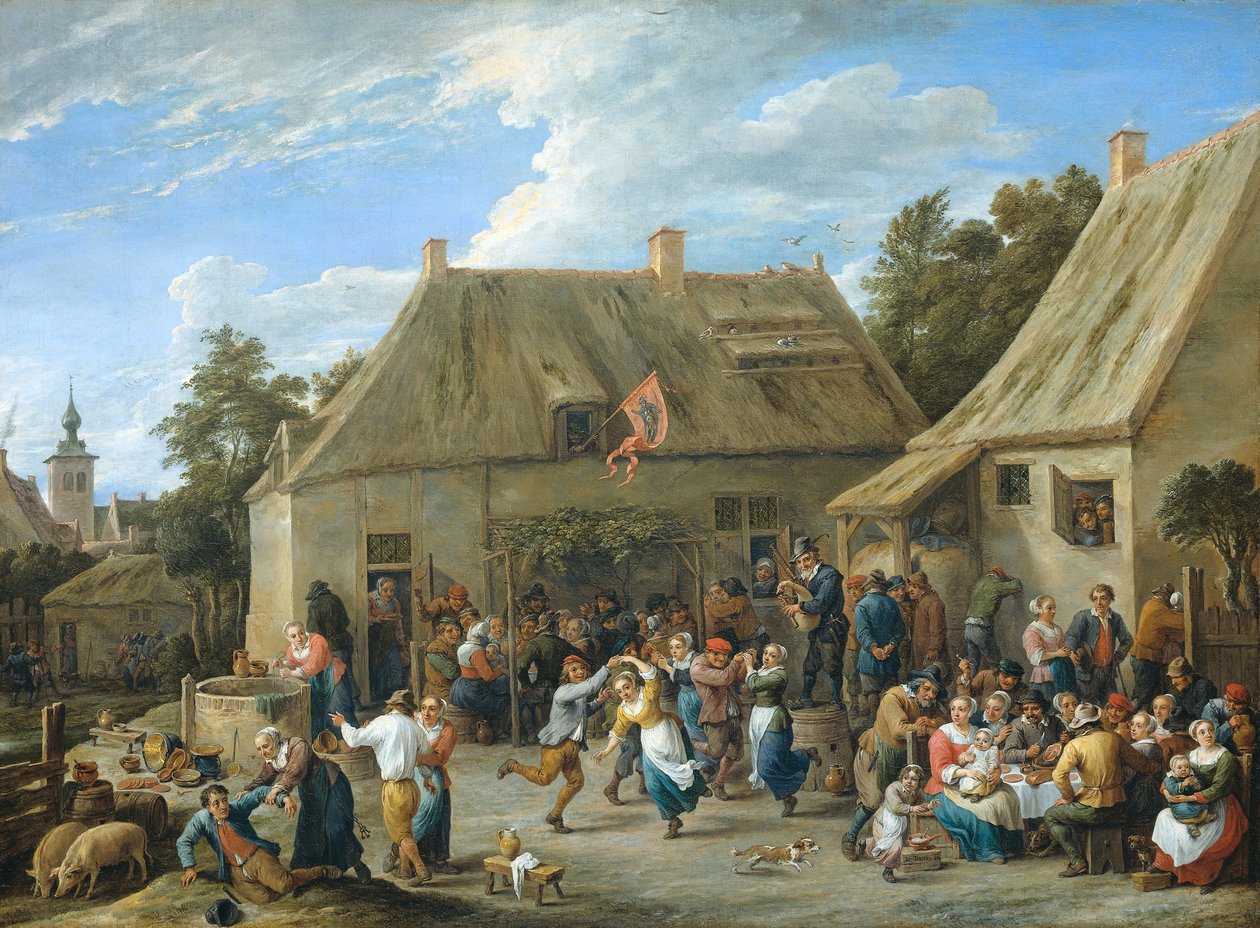 Köylü Kermis by David Teniers the Younger