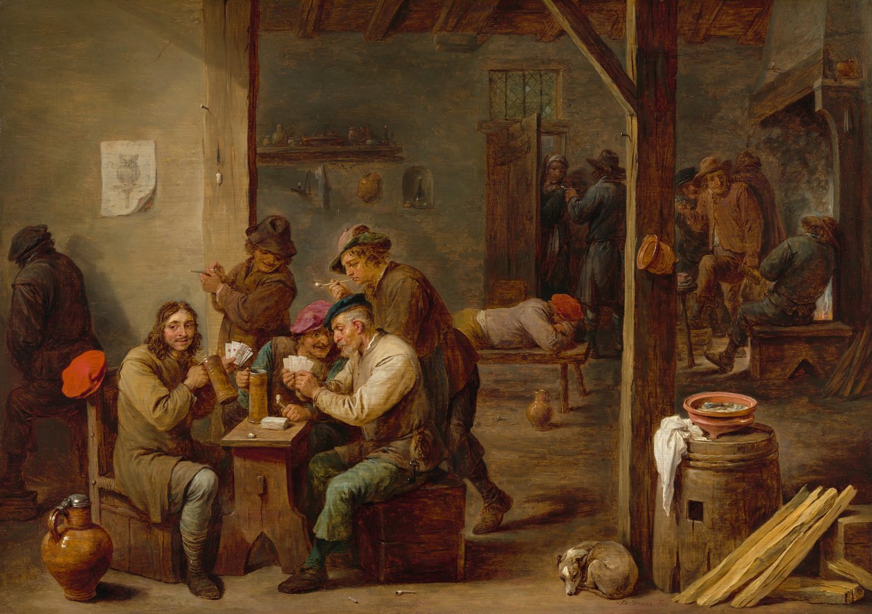 meyhane sahnesi by David Teniers the Younger
