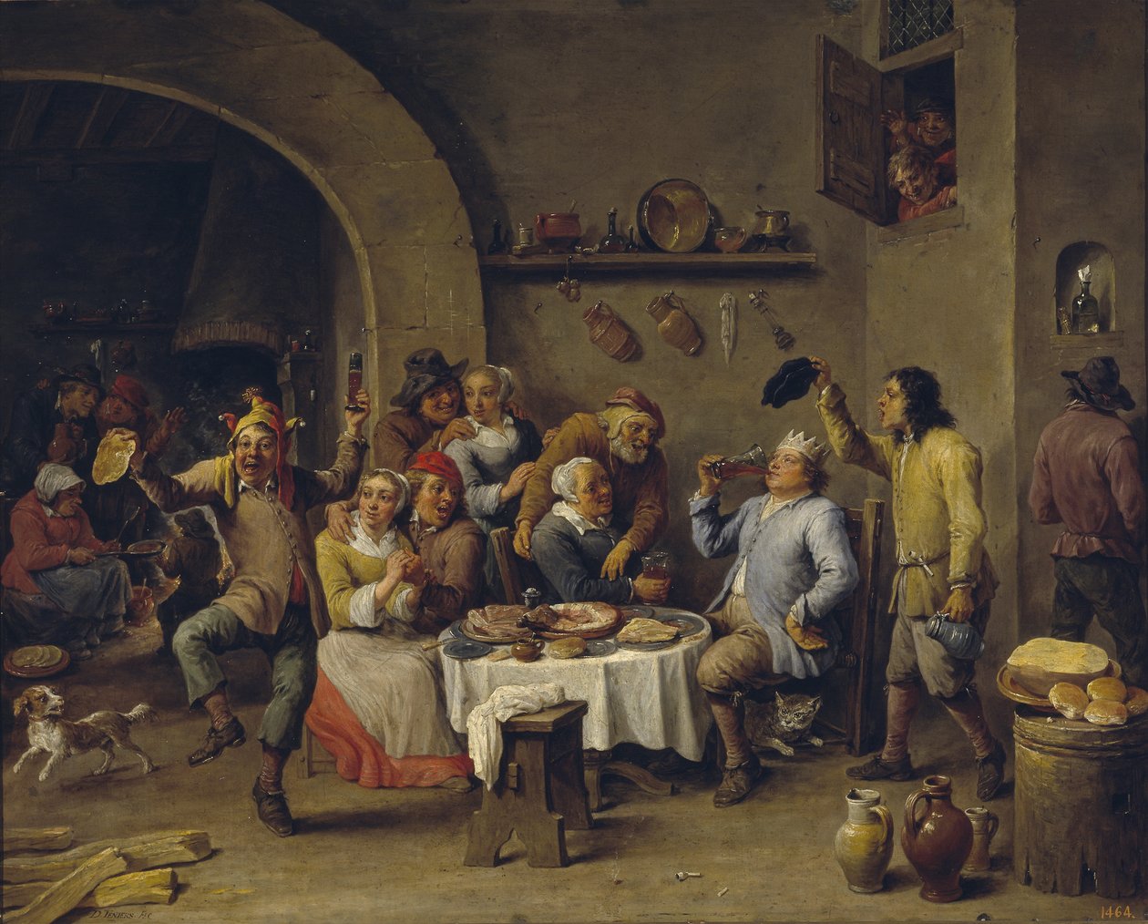 Fasulye Kralı Fasulye Kralının Bayramı by David Teniers the Younger