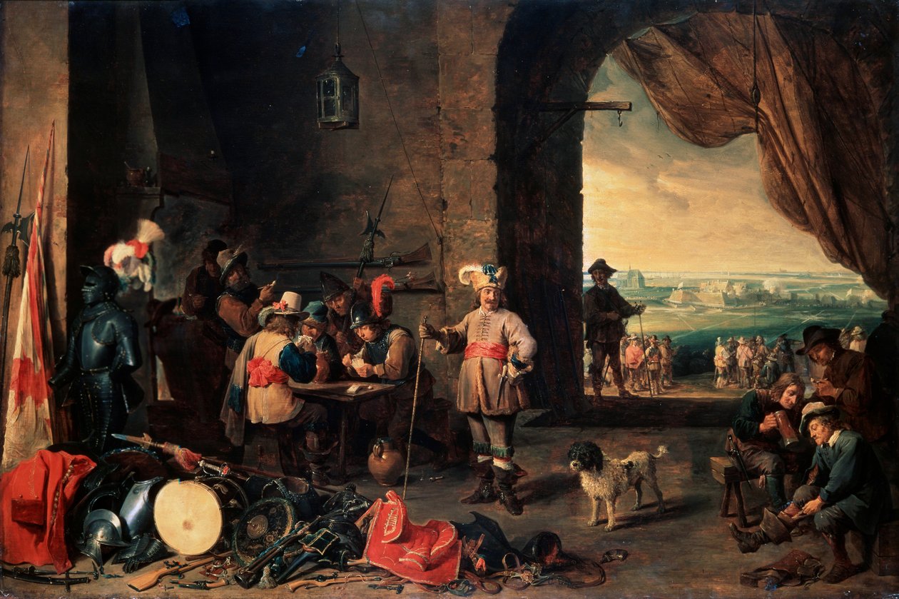 Muhafız Odası, 1642 by David Teniers the Younger