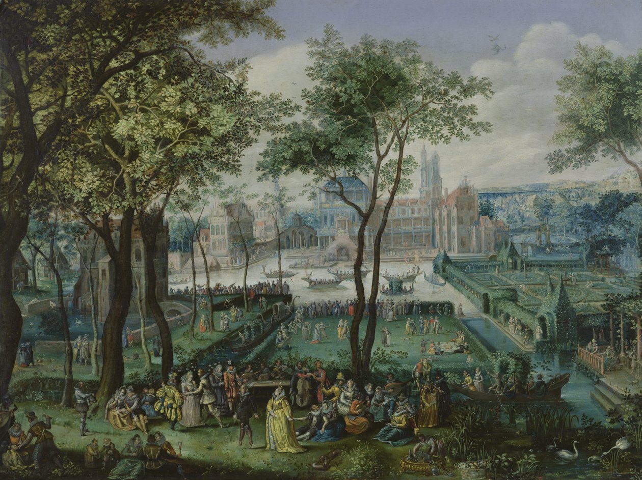 Büyük Bir Fete by David Vinckboons