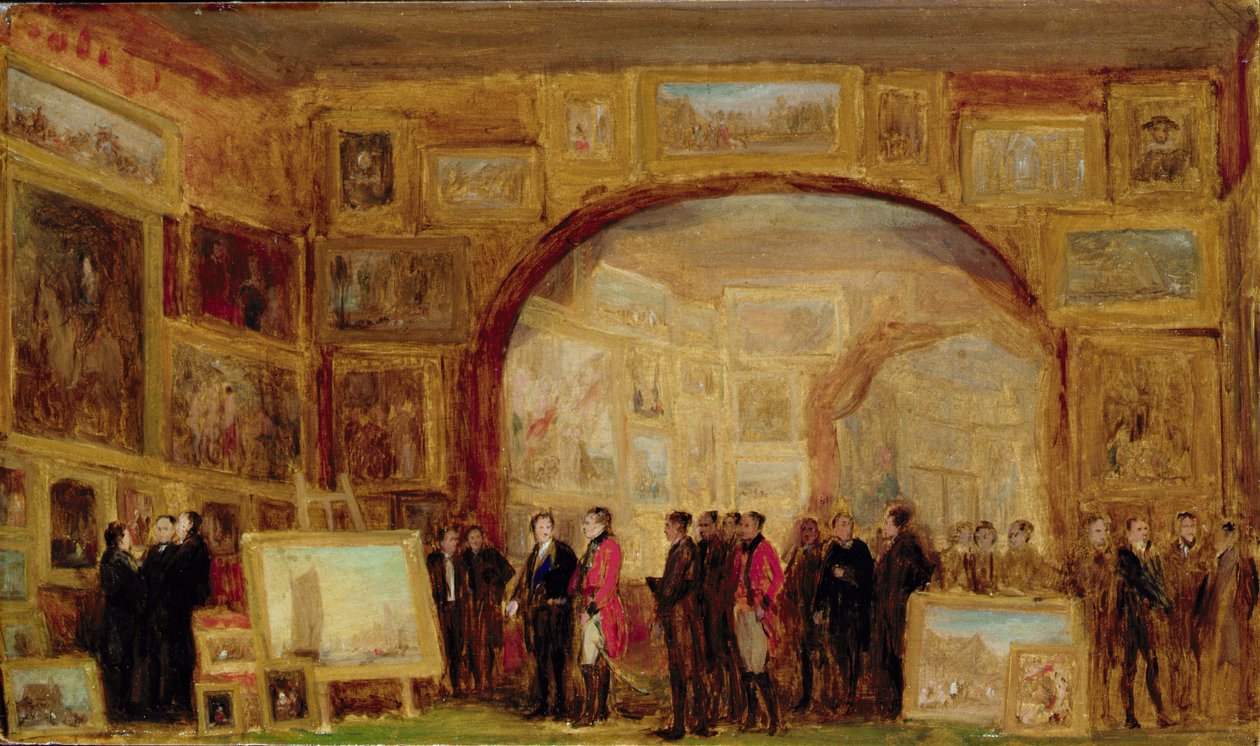 İngiliz Enstitüsünde Eski Ustalar Sergisi by David Wilkie
