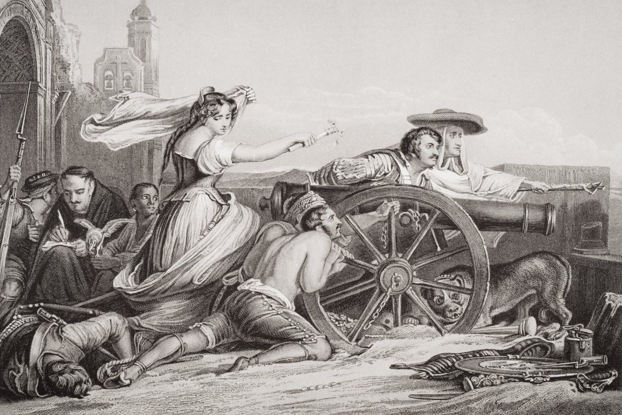 Saragossa Savunması, 1808, "İngiliz ve İskoç Tarihinin Resimleri" Cilt II