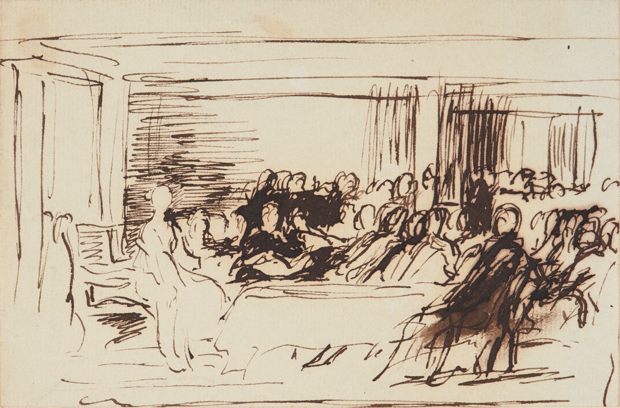 Kraliçe Victoria'nın İlk Konseyi by David Wilkie