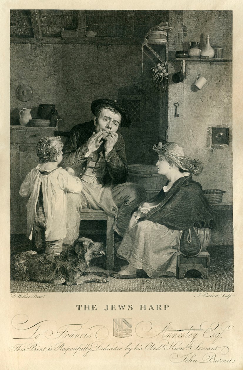 Yahudi Arp, L tarafından litografi by David Wilkie